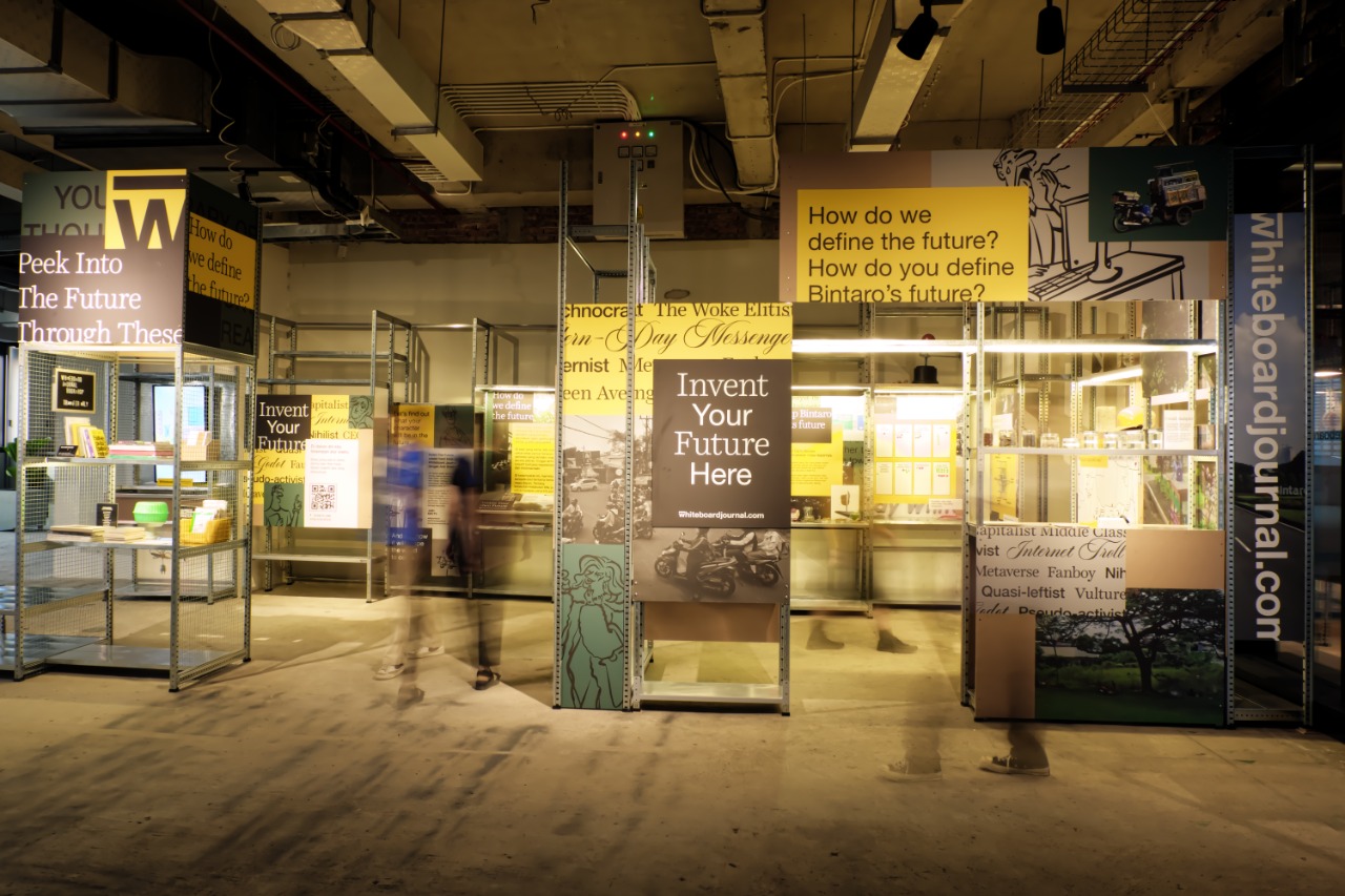 Whiteboard Journal Ajak Pengunjung untuk Intip, Kunjungi, dan Ciptakan