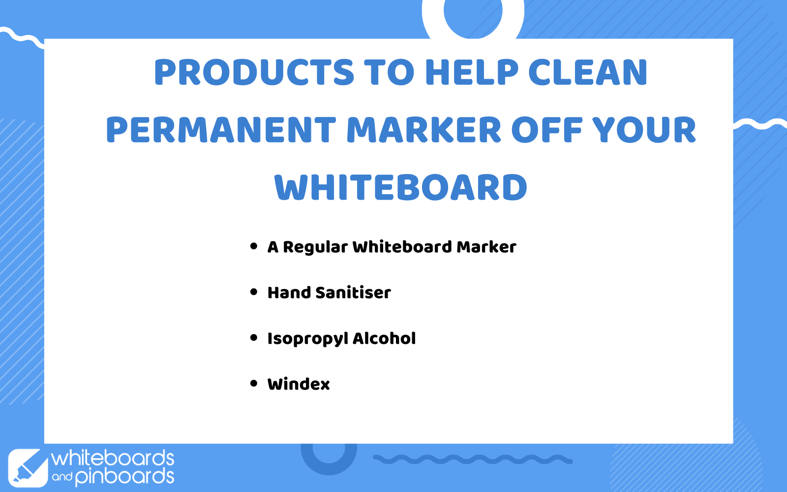 How to Get Permanent Marker off Whiteboard Surfaces