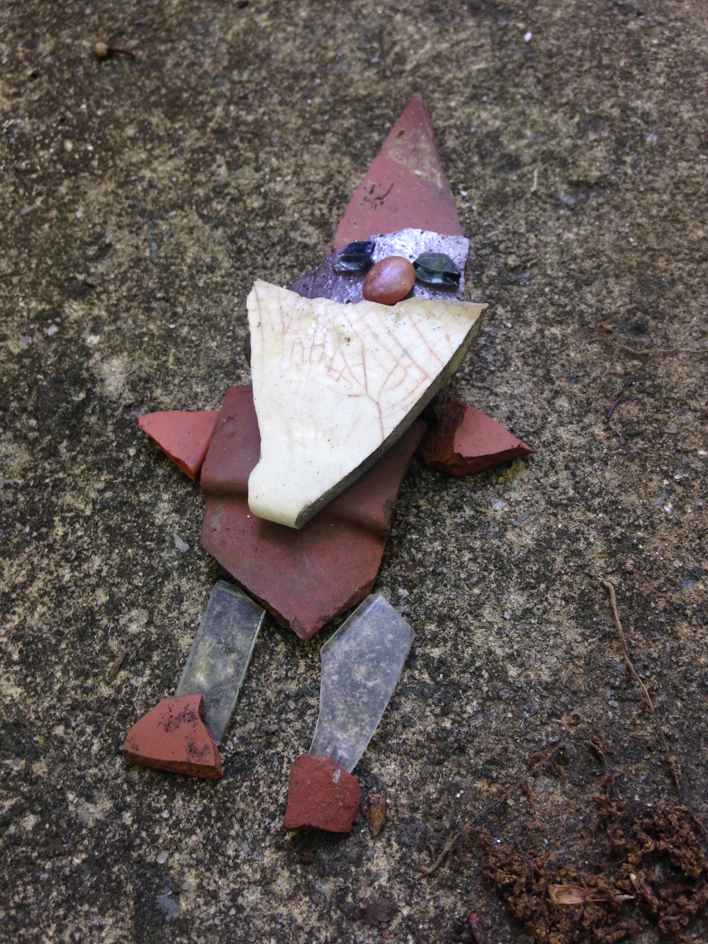 Gnome Mosaic White Elephant Creations