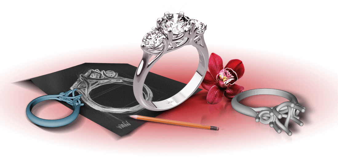 Sale > wedding rings custom > in stock