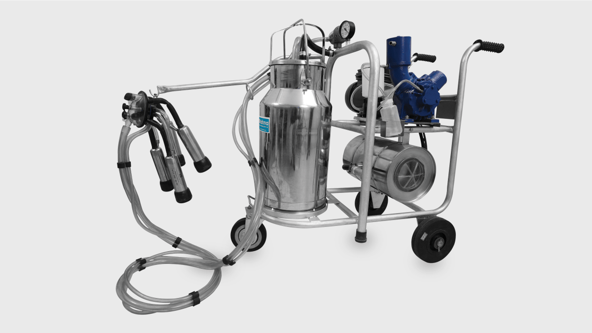 Trolley Type Milking Machines Whitegold Technologies LLP