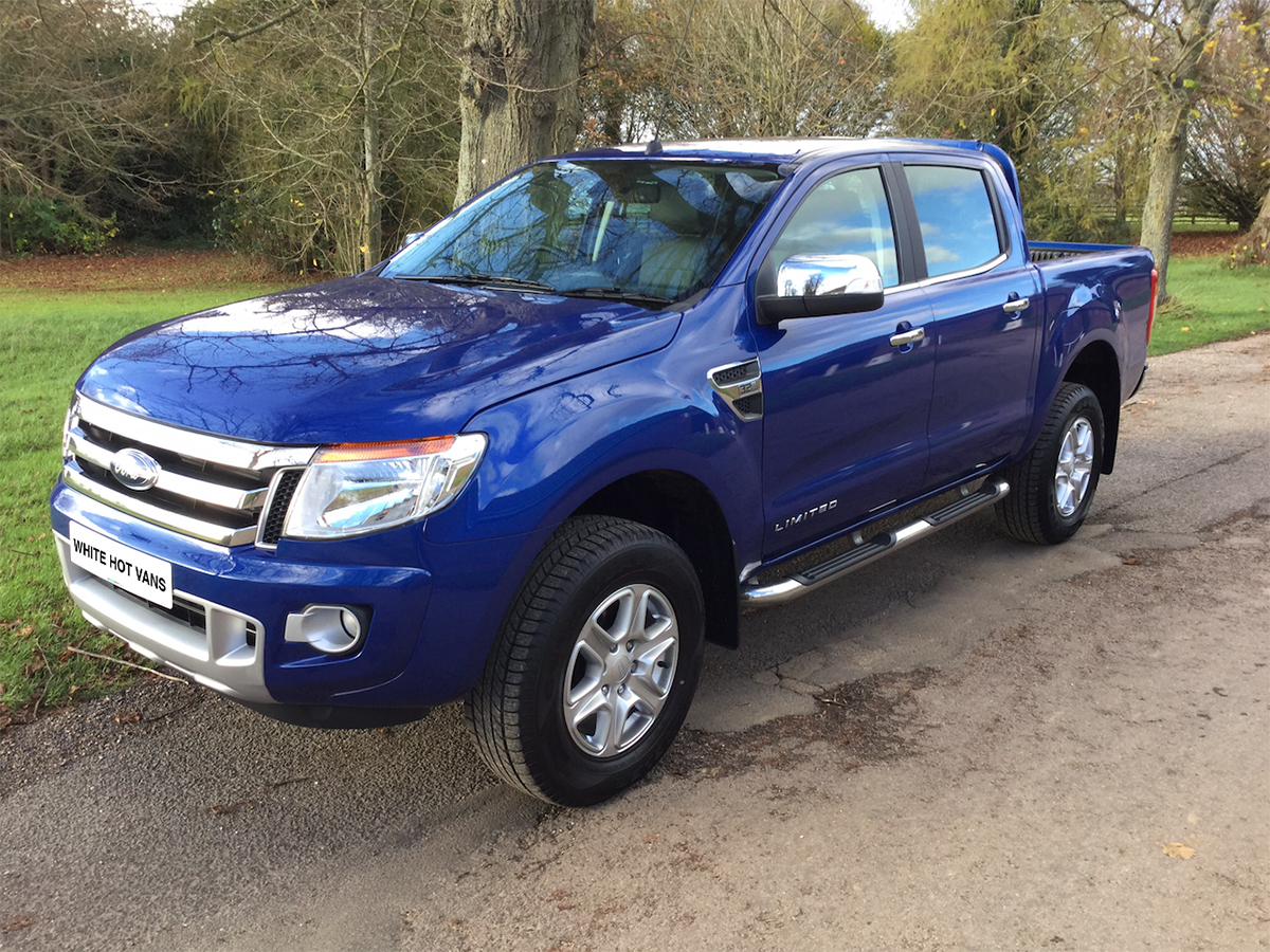 FordRangerPerformanceBlueWhiteHotVans03 White Hot VansWhite