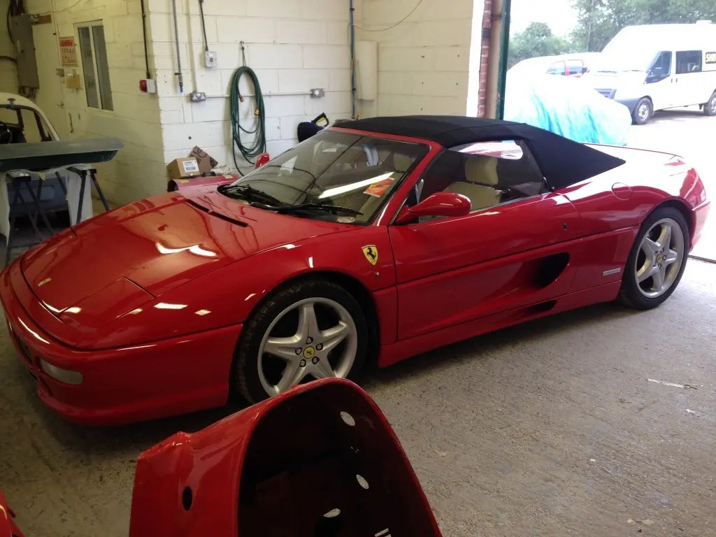 Ferrari 355 Spider Restoration & Repair White's Bodyworks
