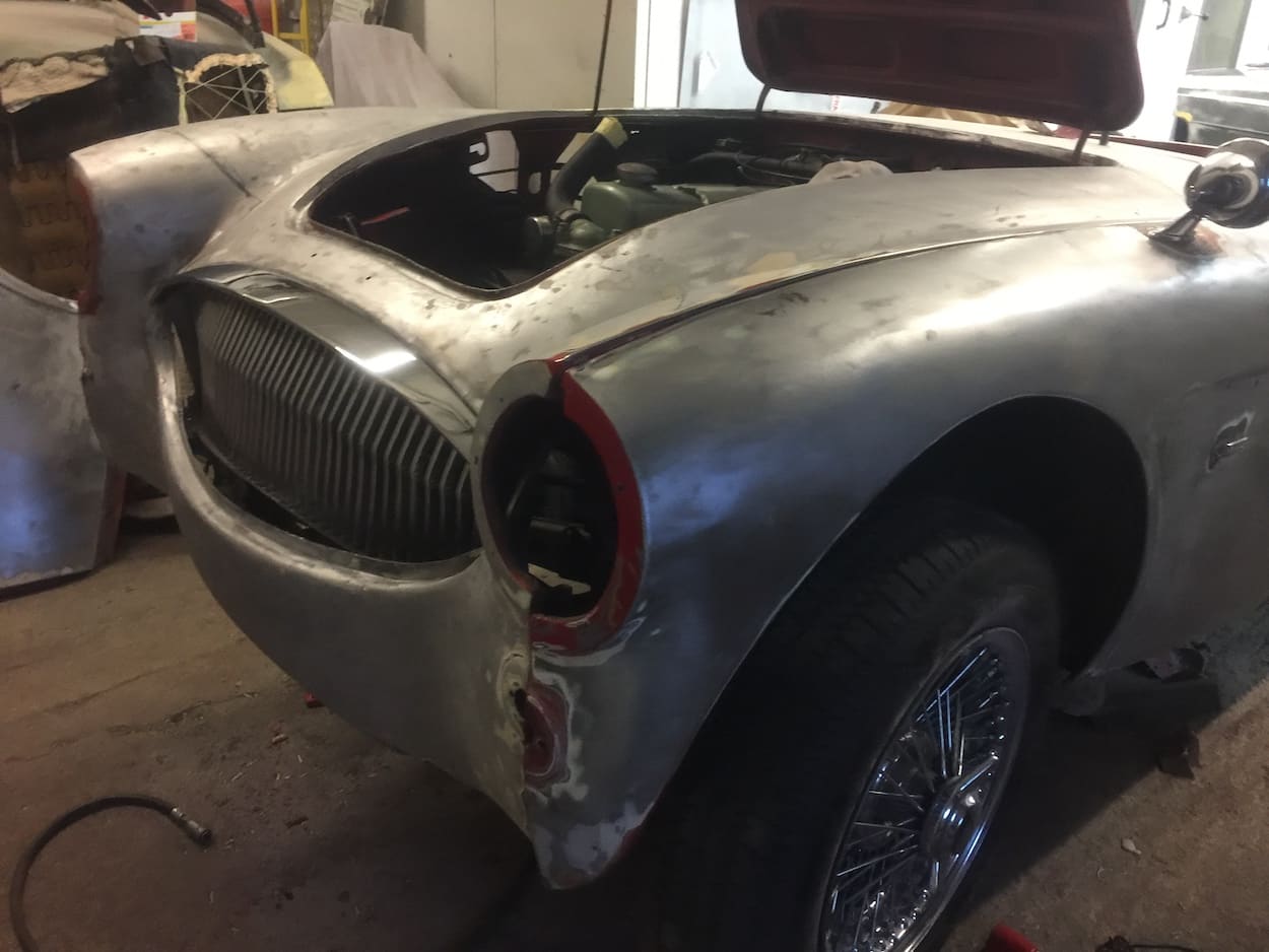 Austin Healey Restoration & Repair White's Bodyworks