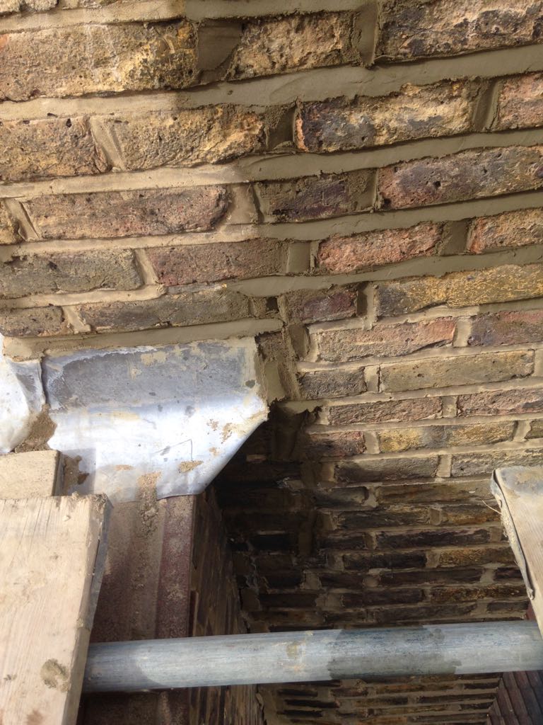Chimney lead flashing in Kent and South East London Whites Chimneys