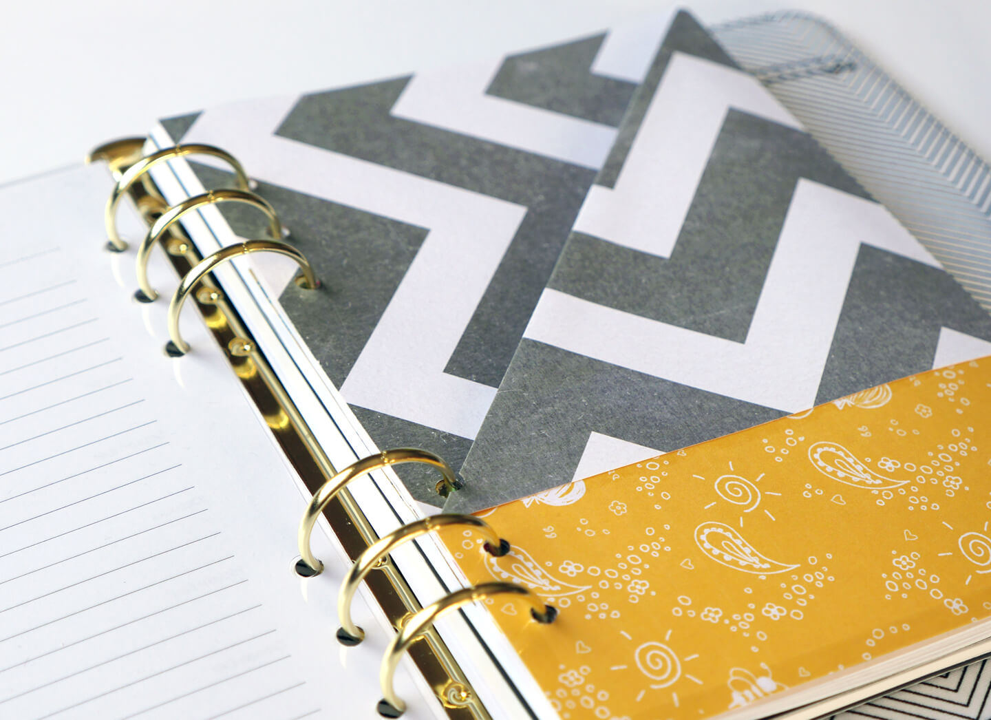 How to make planner pockets WhiteSpace Design Studio