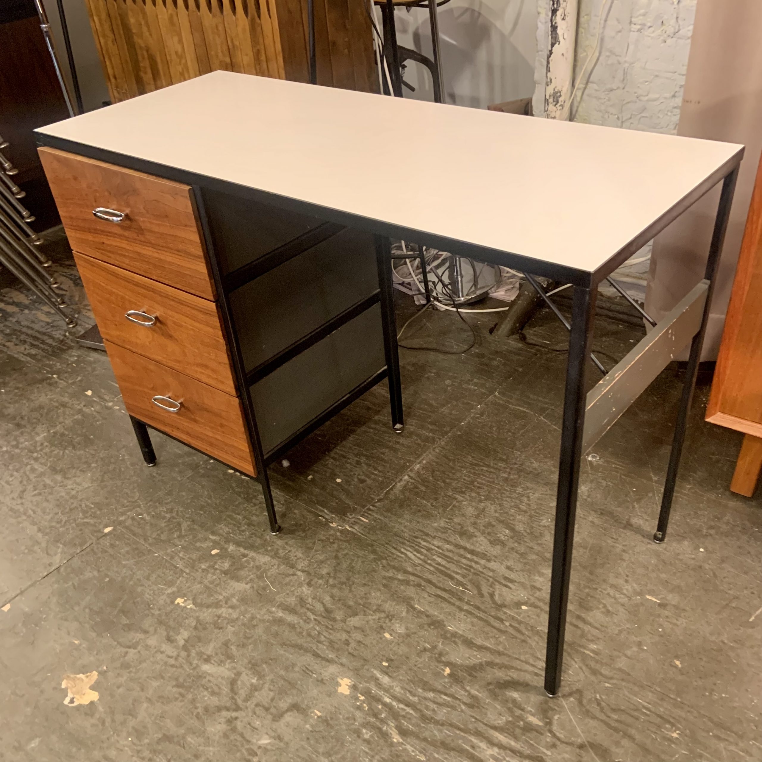 Nelson Steel Frame Desk for Herman Miller MidCentury Modern