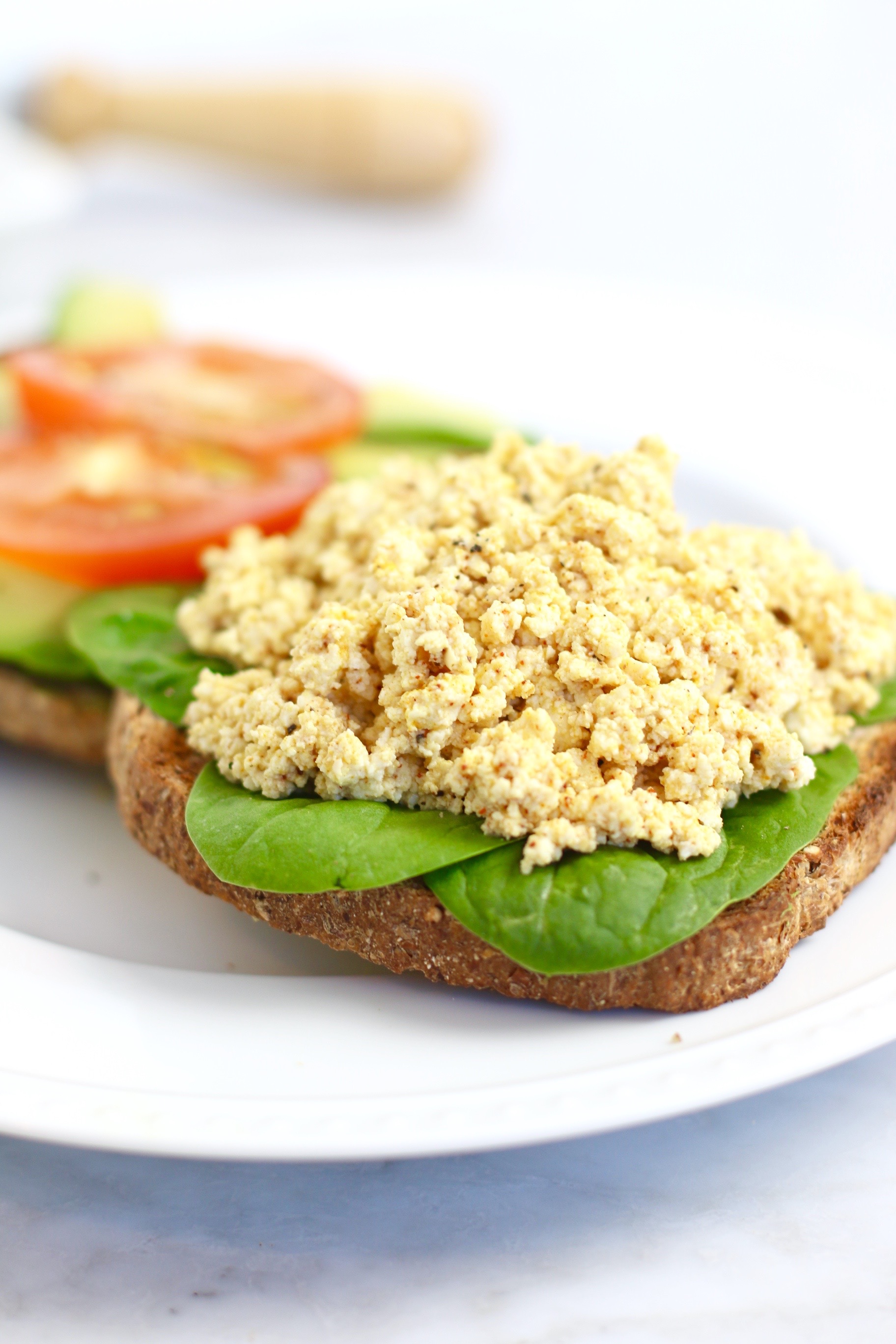 Vegan "Egg" Salad Sandwich Whitney E. RD
