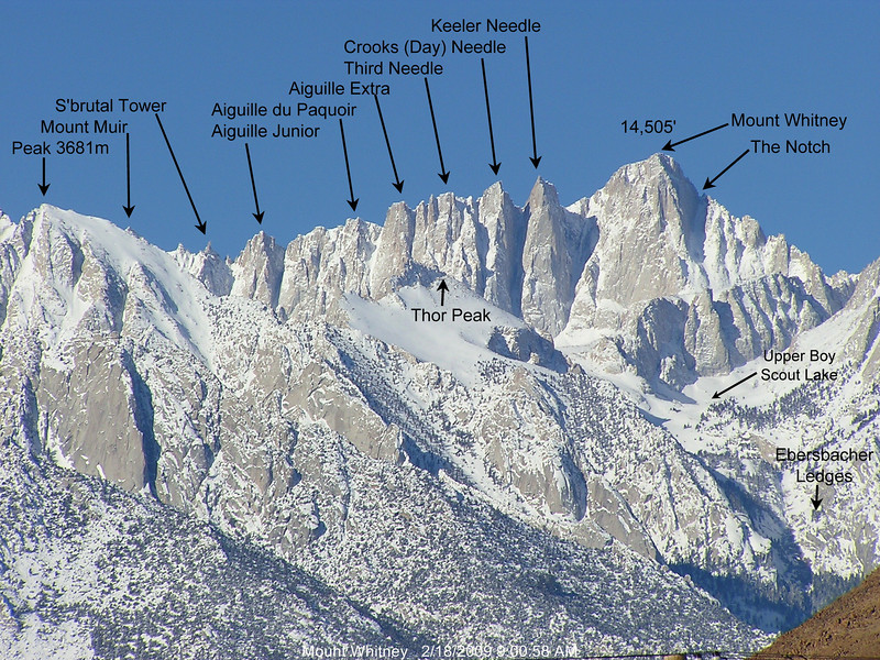 Mt Whitney  Cam