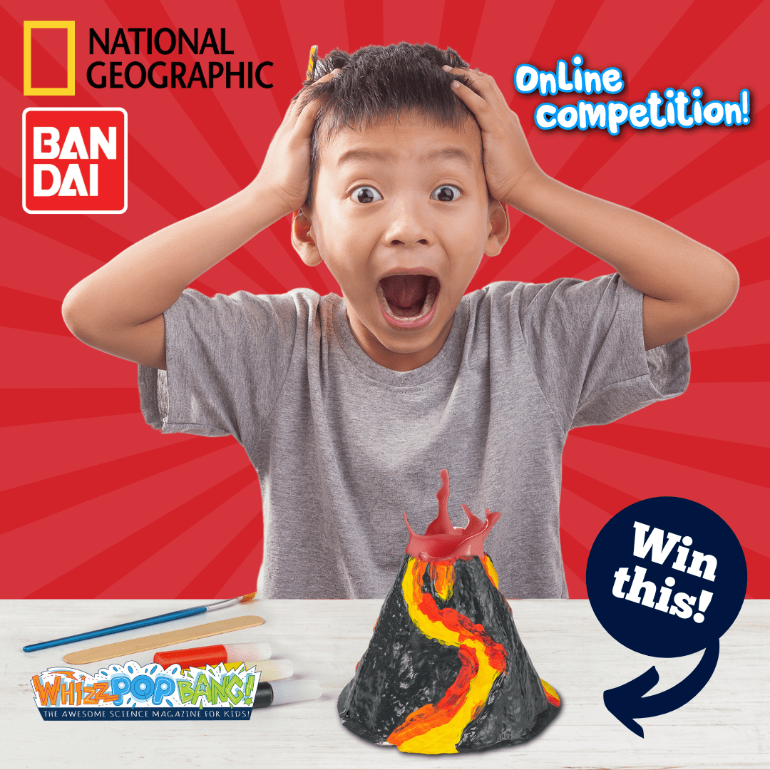 COMPETITION CLOSED: WIN a NATIONAL GEOGRAPHIC Build Your Own Volcano