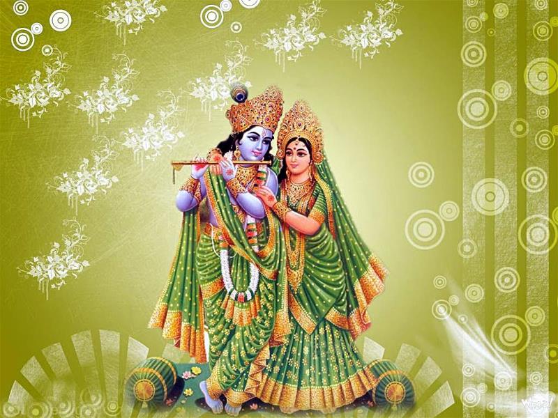 Lord Radhe Krishna HD Wallpaper