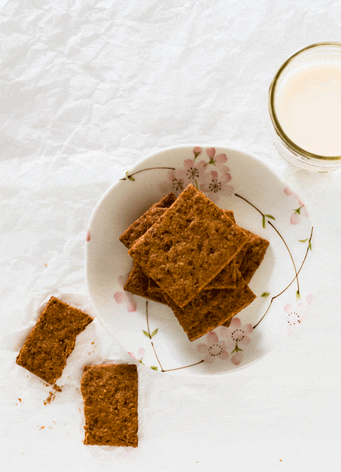 Cinnamon Whole Wheat Graham Crackers