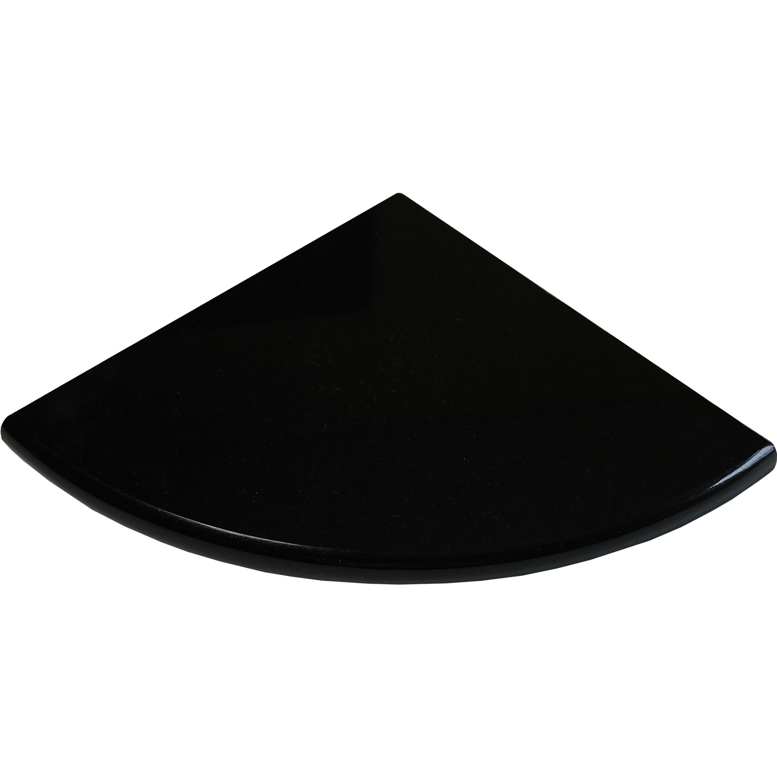 Absolute Black Granite Bathroom Caddy Corner Shelf