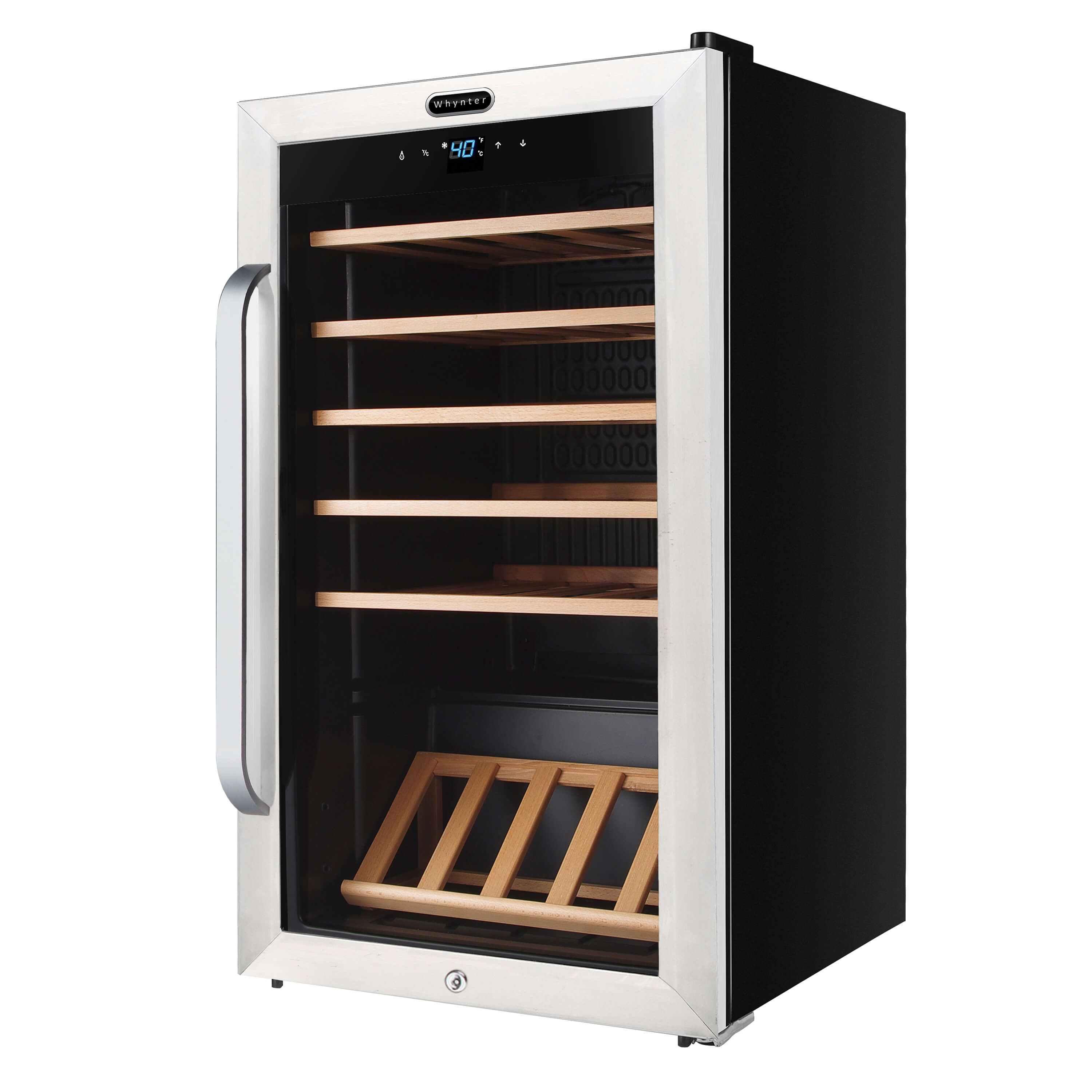 Whynter FWC341TS 34 Bottle Freestanding Wine Refrigerator