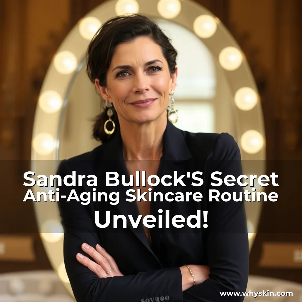 Sandra Bullock'S Secret AntiAging Skincare Routine Unveiled! WhySkin