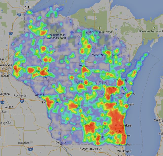 December 2014 Wisconsin Geocaching Association