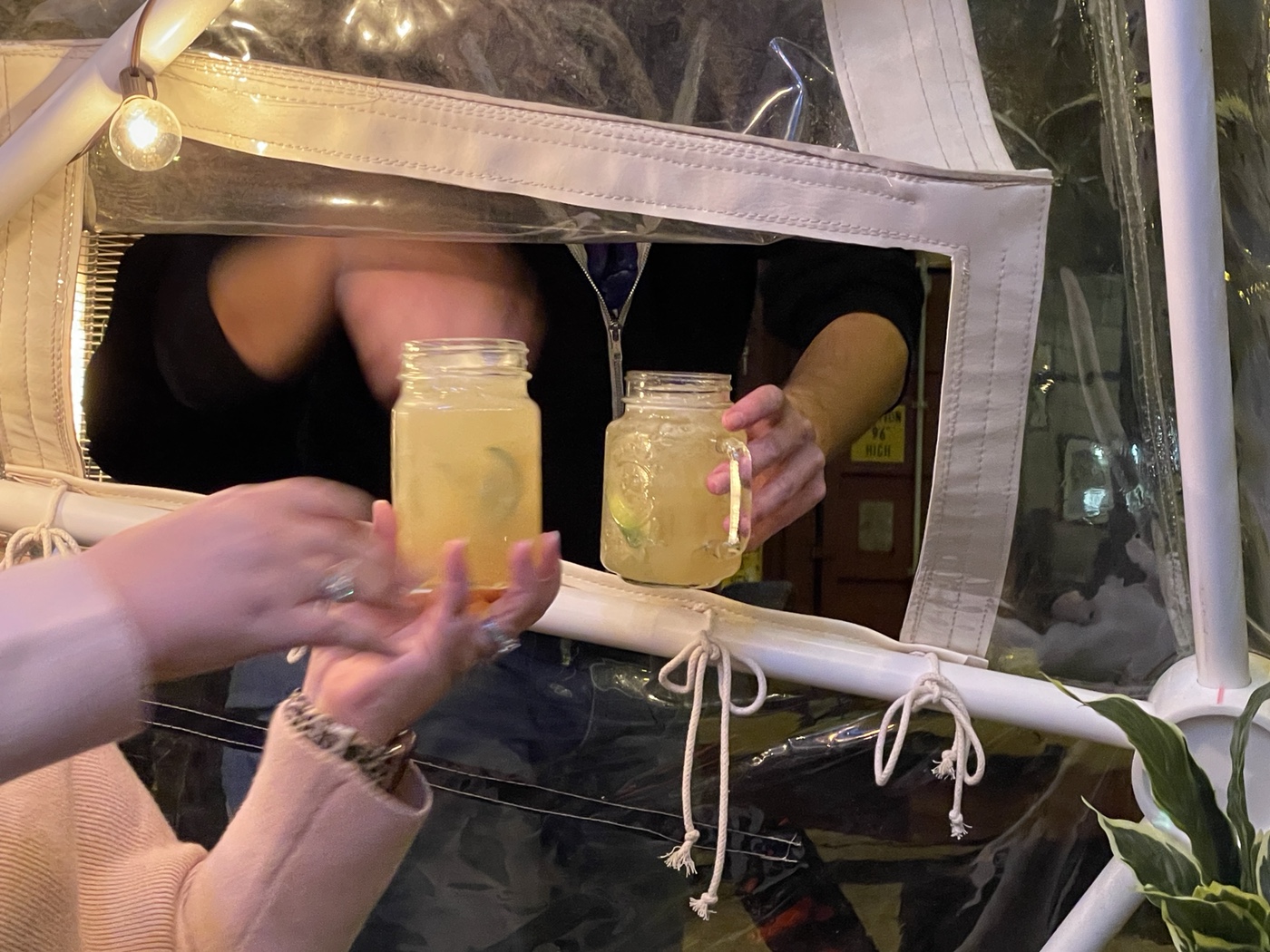 Nortons Brewing Company's garden igloos are a must try for outdoor