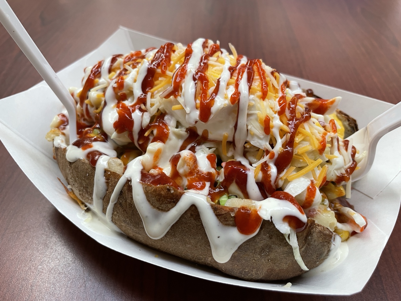 The ultimate build your own potato spot Hot Potato Bar Wichita By E.B.