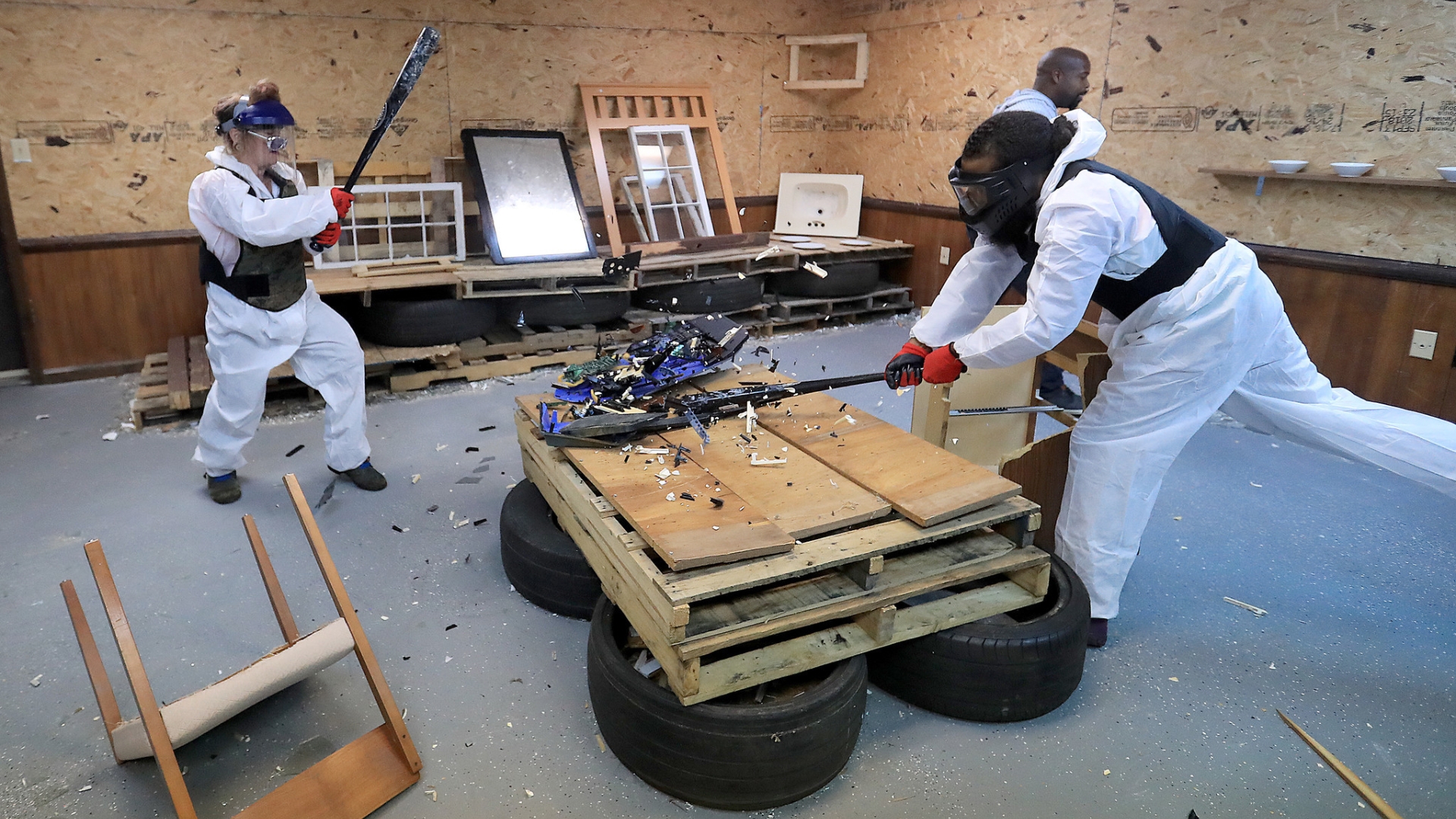 Wichita's first rage room is now open for business Wichita By E.B.