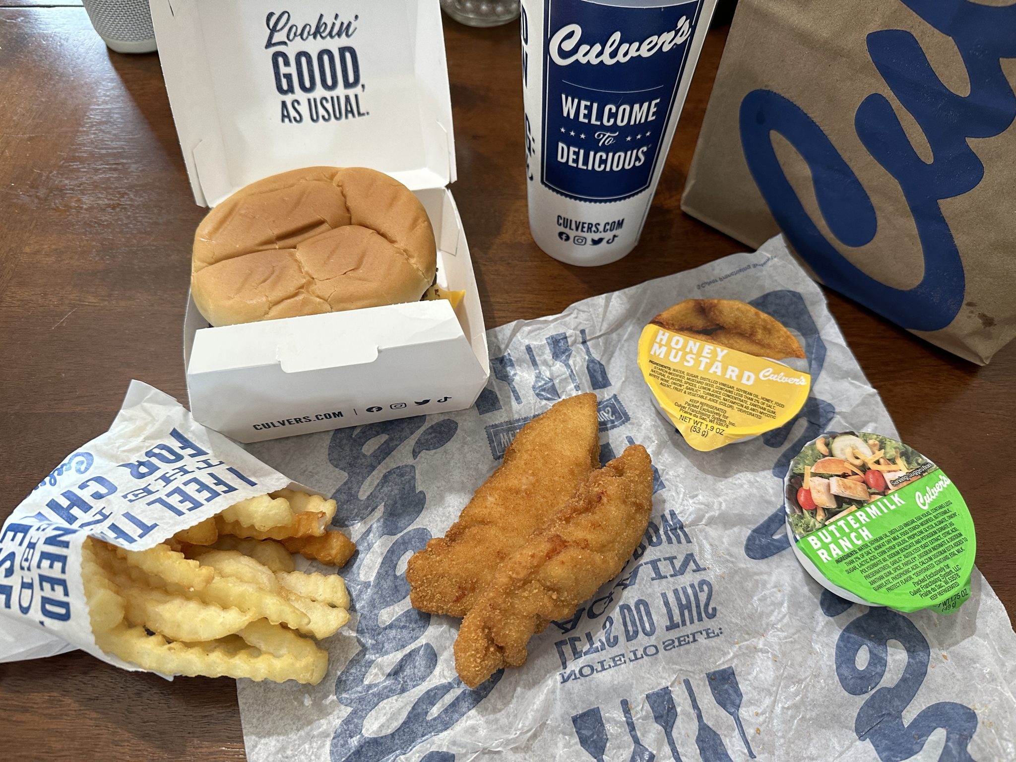 Let's Review Culver's! Wichita By E.B.