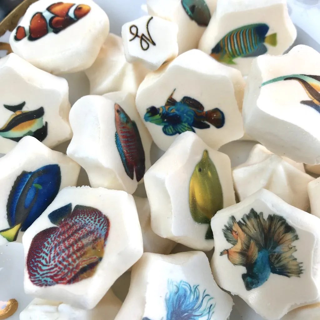 Edible Tropical Fish Transfer Sheets Wickstead's