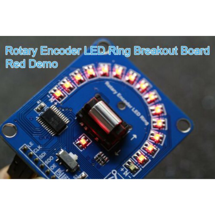Rotary Encoder LED Ring Breakout Board ( Blue + Red Two Color )