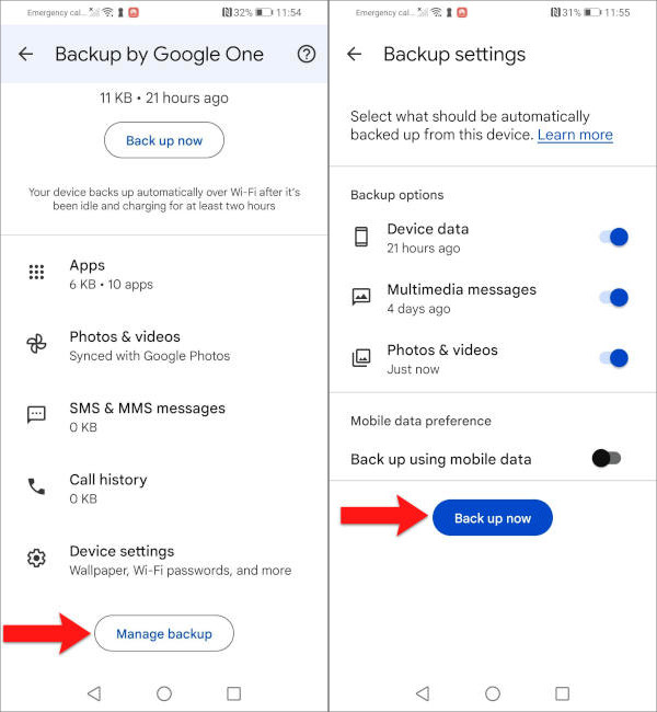 3 Ways to Backup SMS Android Transfer Text Messages