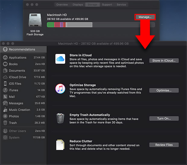 Mac system storage keeps increasing easternholden