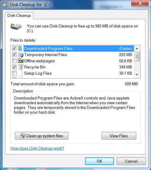 How To Clear Memory Space On Pc