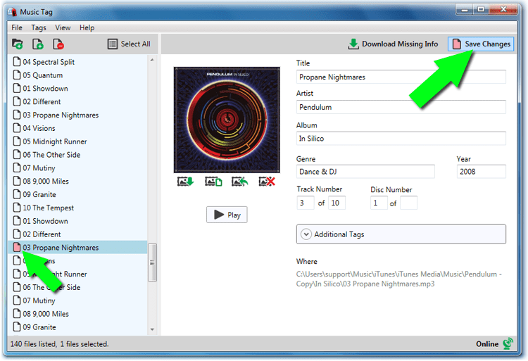 How to edit MP3 Tags with Music Tag Music Tag
