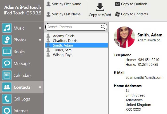 How to download iPhone contacts to PC