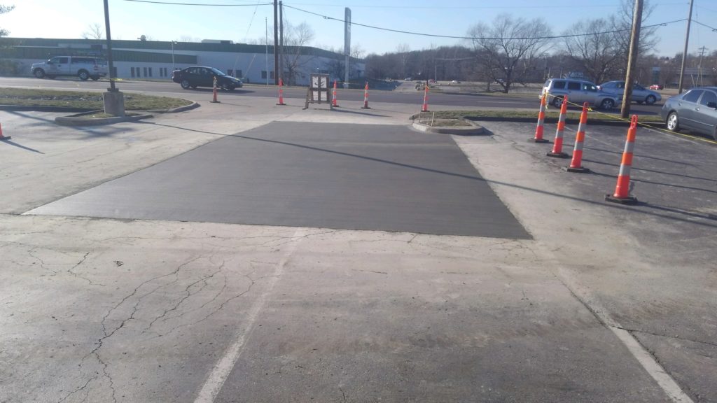 Concrete Parking Lot Archives Widel Paving
