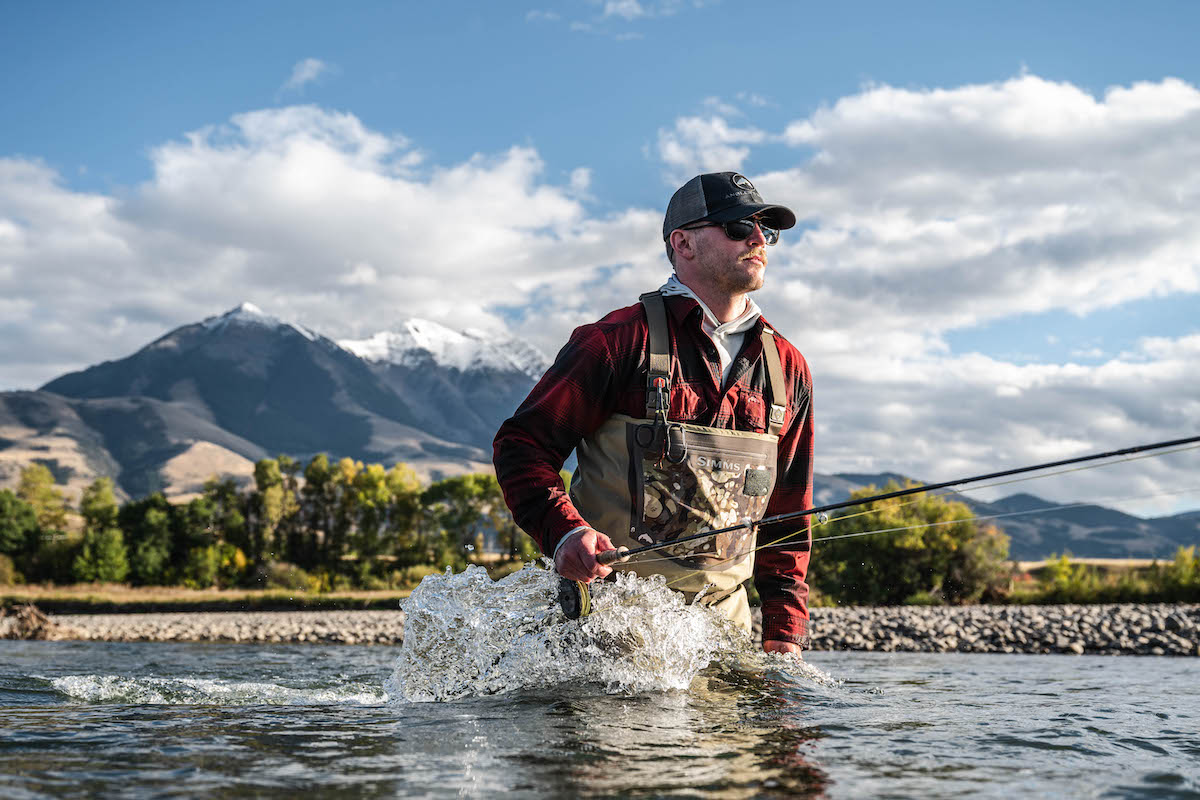Give Back to Yellowstone Simms, Montana Freshwater Partners Team Up