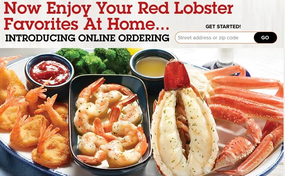 Red Lobster Seafood Restaurant Menu Prices. Widget Box