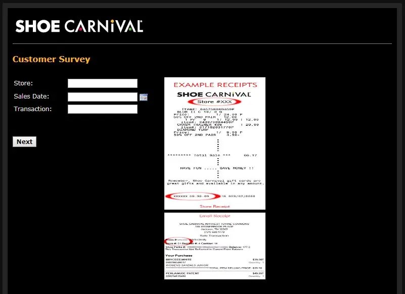 Shoe Carnival Survey Win 200 Gift Cards Shoe Carnival Feedback Widget Box