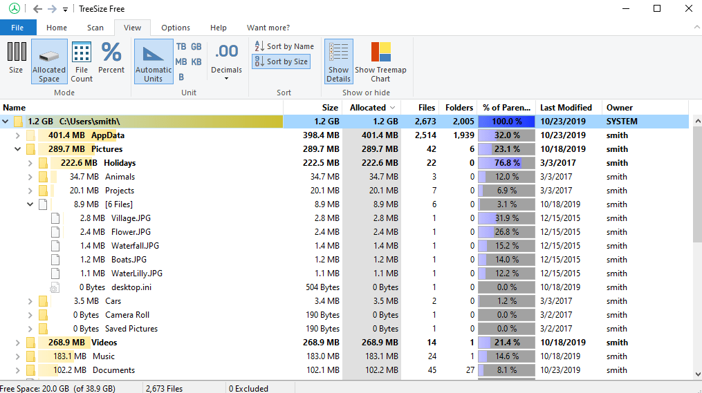 Windirstat network drive hospitallasopa