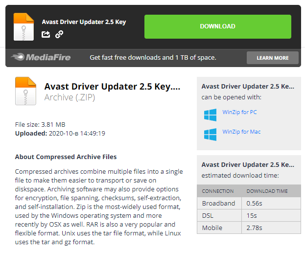 Avast Driver Updater Activation Codes Complete List 2021 Widget Box