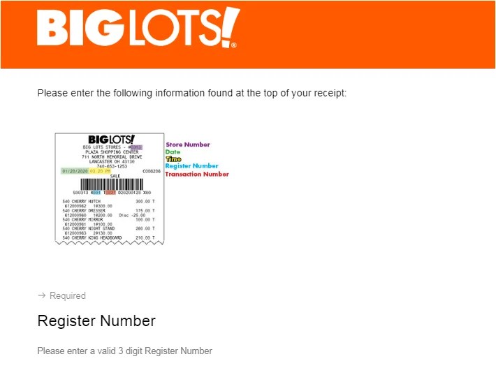 Big Lots Survey Win 1000 Big Lots Gift Cards BigLotsSurvey