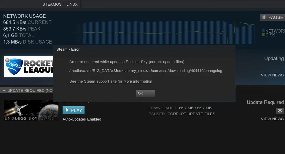 How To Fix Steam Corrupt Disk Widget Box