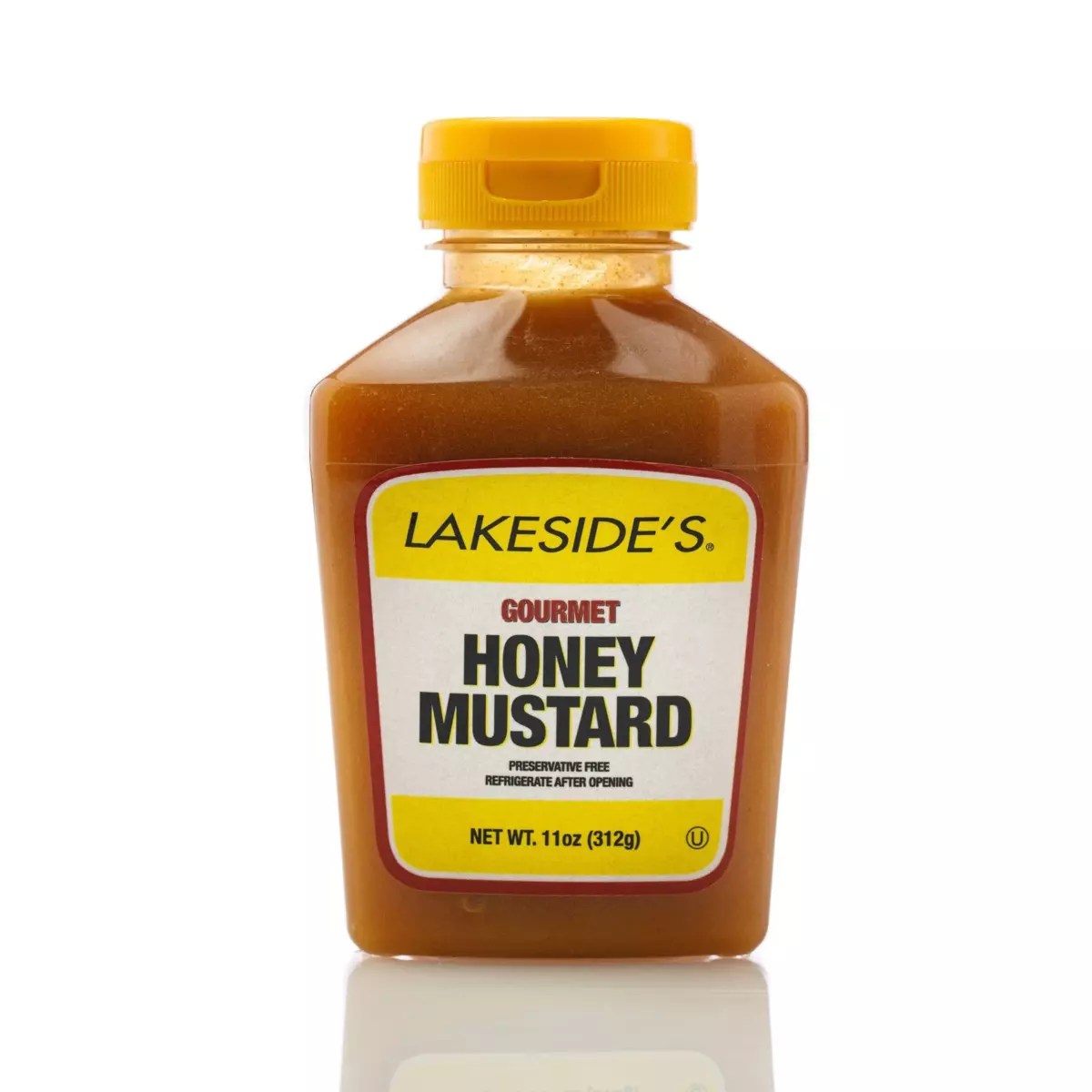 Lakeside Gourmet Hot Honey Mustard 8oz Widmer's Cheese Cellars