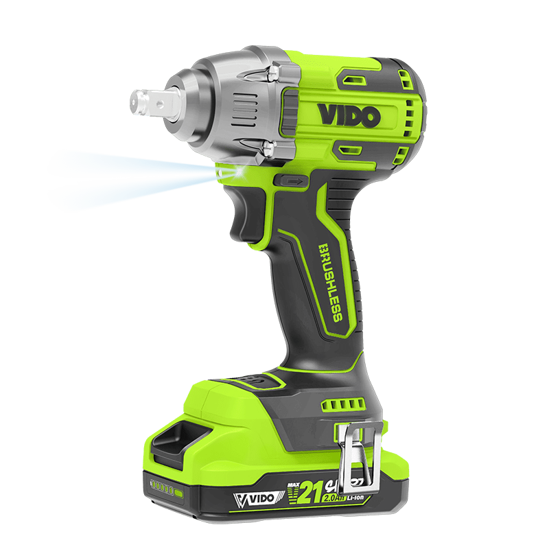 21V 380N.m Brushless Impact WrenchProductsVIDO® Tools