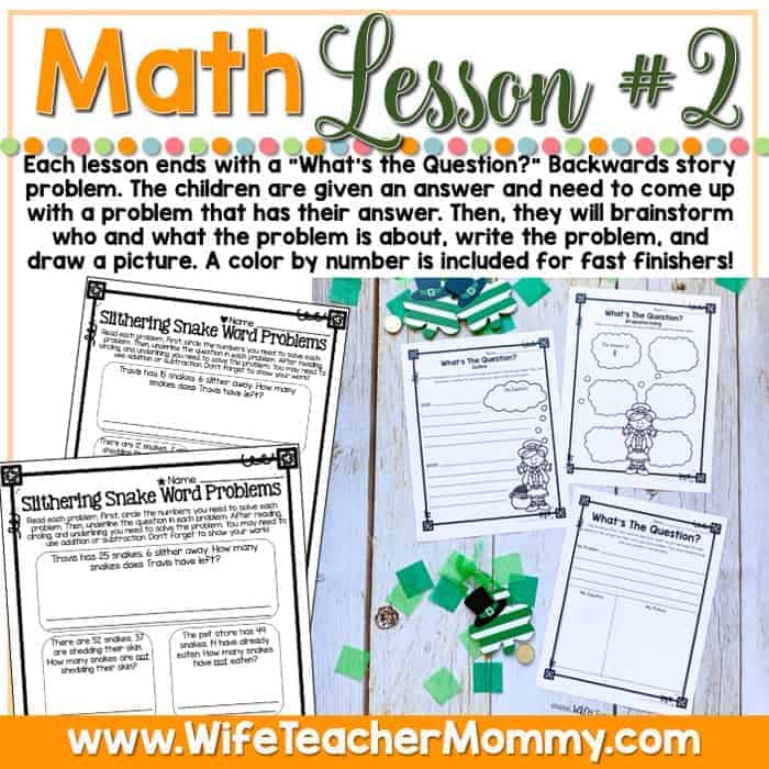 March Homeschool Lessons for 1st Grade and 2nd Grade Math Wife