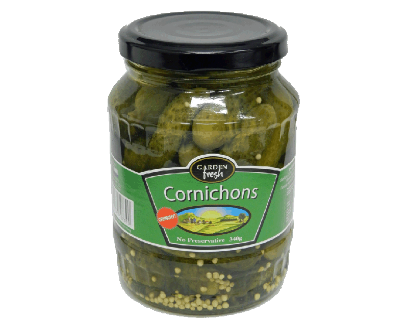 Cornichons Garden Fresh 360g Wiffens