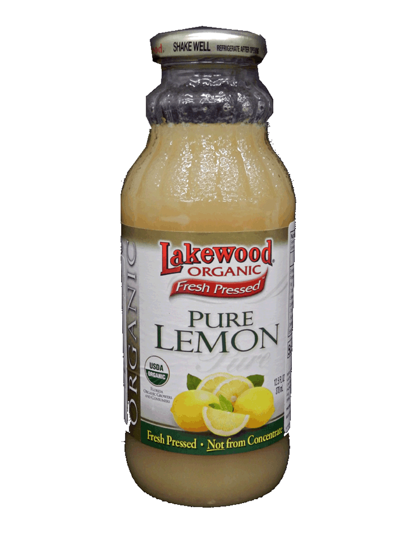 Lemon Juice Pure Organic Lakewood 370ml Wiffens