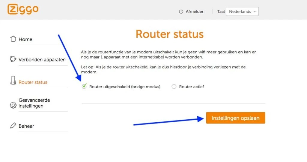 Wat is Bridge Mode? Wifiwijs
