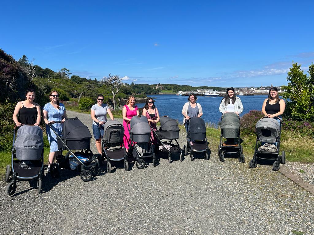 Parents benefit hugely from Buggy Buddies walking group NHS Western Isles Serving the Outer