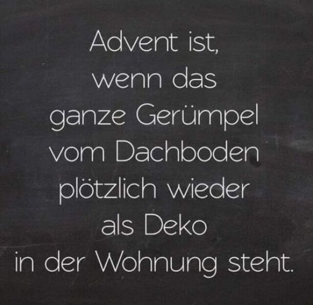 Definition Advent Was is hier eigentlich los