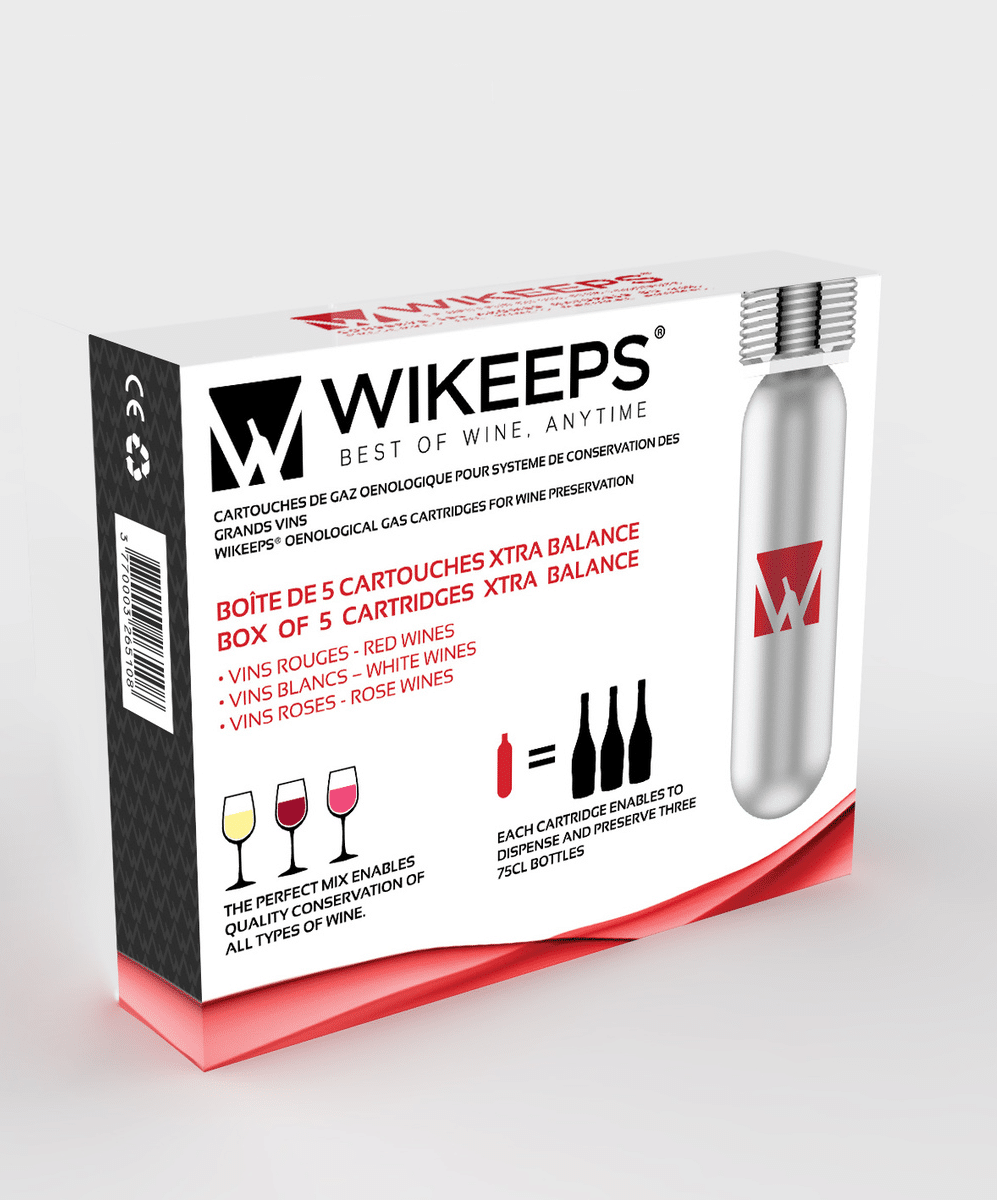 Argon Gas Cartridges by Wikeeps Best wine preservation