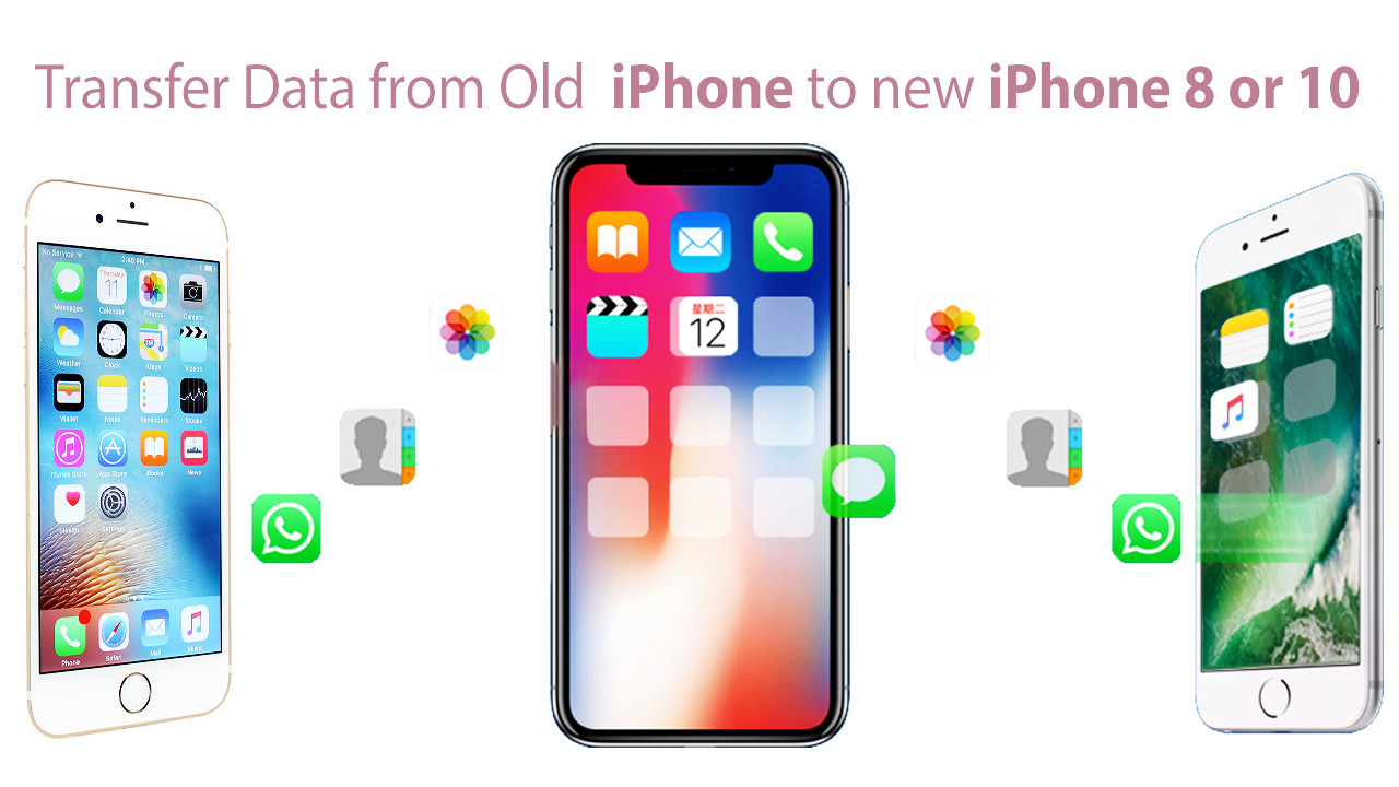 How to Transfer all your Data from Old iPhone to new iPhone 8/8 Plus or