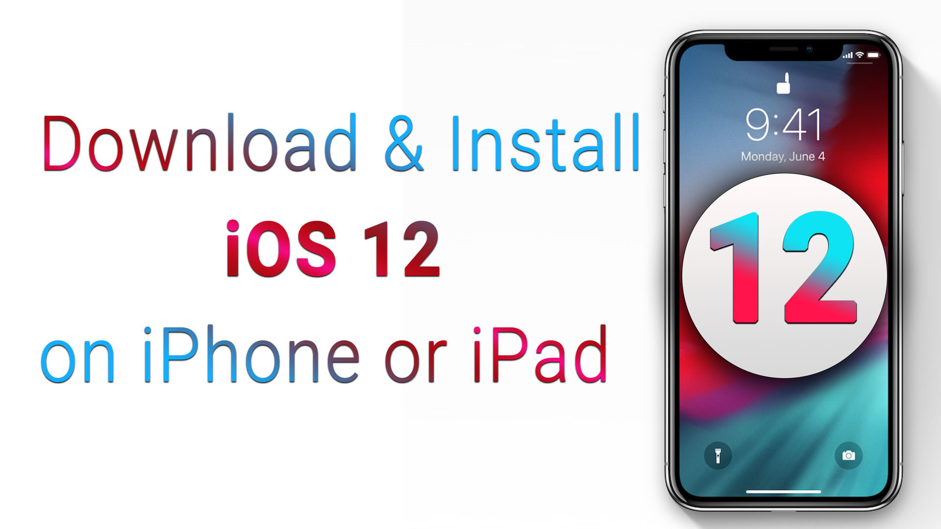Download and Install iOS 12 on iPhone Beta 1 No Developer Account